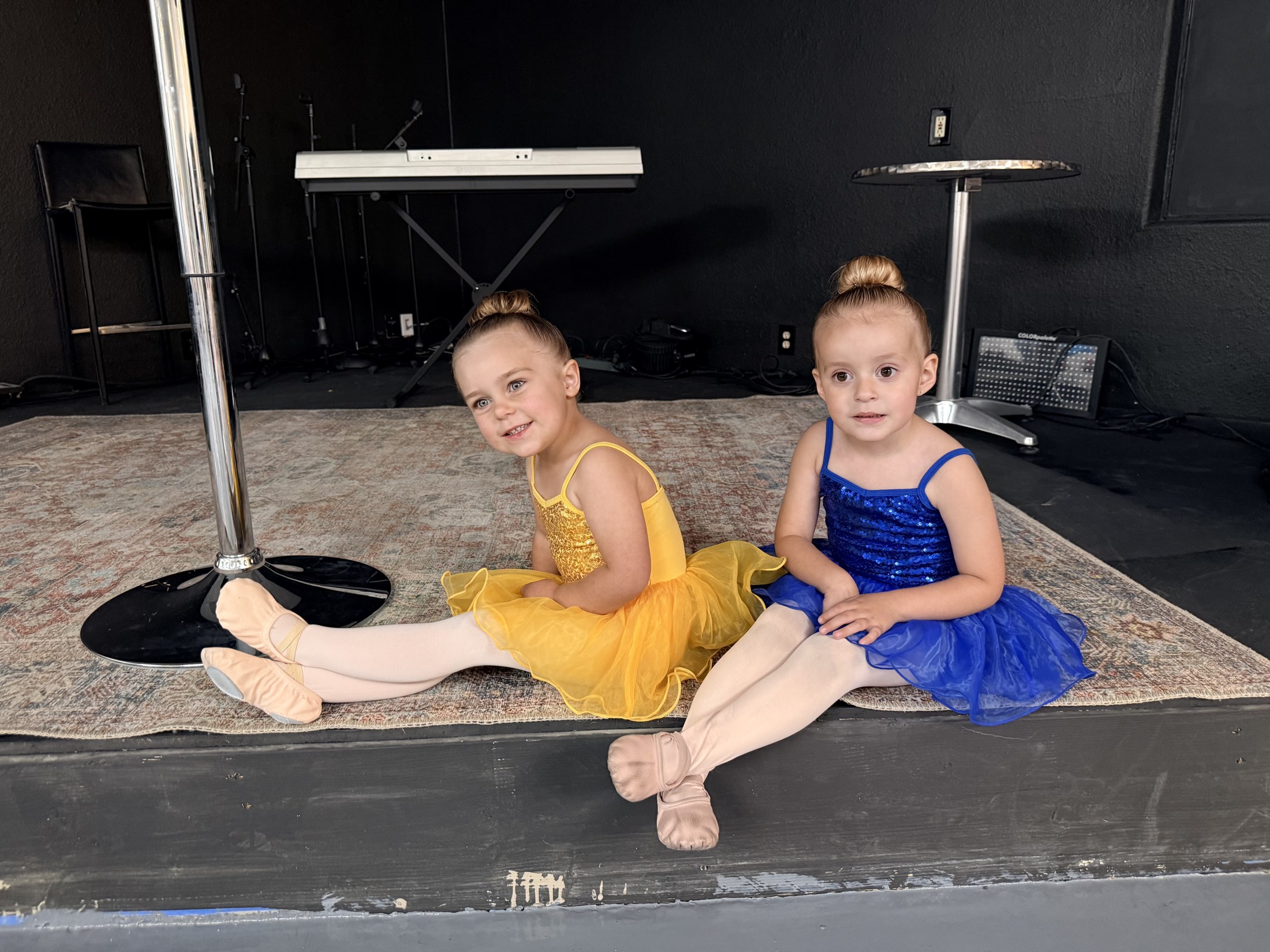 Arise dancers practicing ballet movement